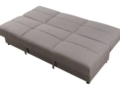 Canapé Clic-Clac "Enzo" - 186 x 80 x 87 cm - 3 places - Gris