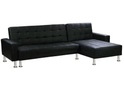 Canapé d'angle convertible et réversible