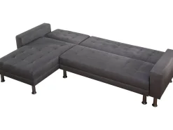 Canapé d'angle convertible et réversible