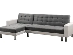 Canapé d'angle convertible et réversible