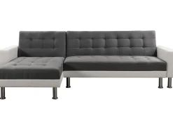Canapé d'angle convertible et réversible