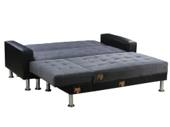 Canapé d'angle convertible et réversible 