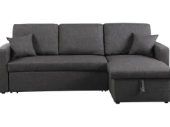 Canapé d'angle convertible/ réversible avec coffre