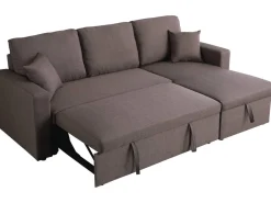 Canapé d'angle convertible/ réversible avec coffre 