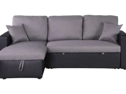 Canapé d'angle convertible/ réversible avec coffre