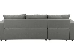 Canapé d'angle réversible/convertible en tissu