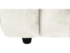 Canapé droit en tissu chenille