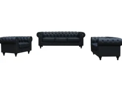 Canapé fixe Chesterfield