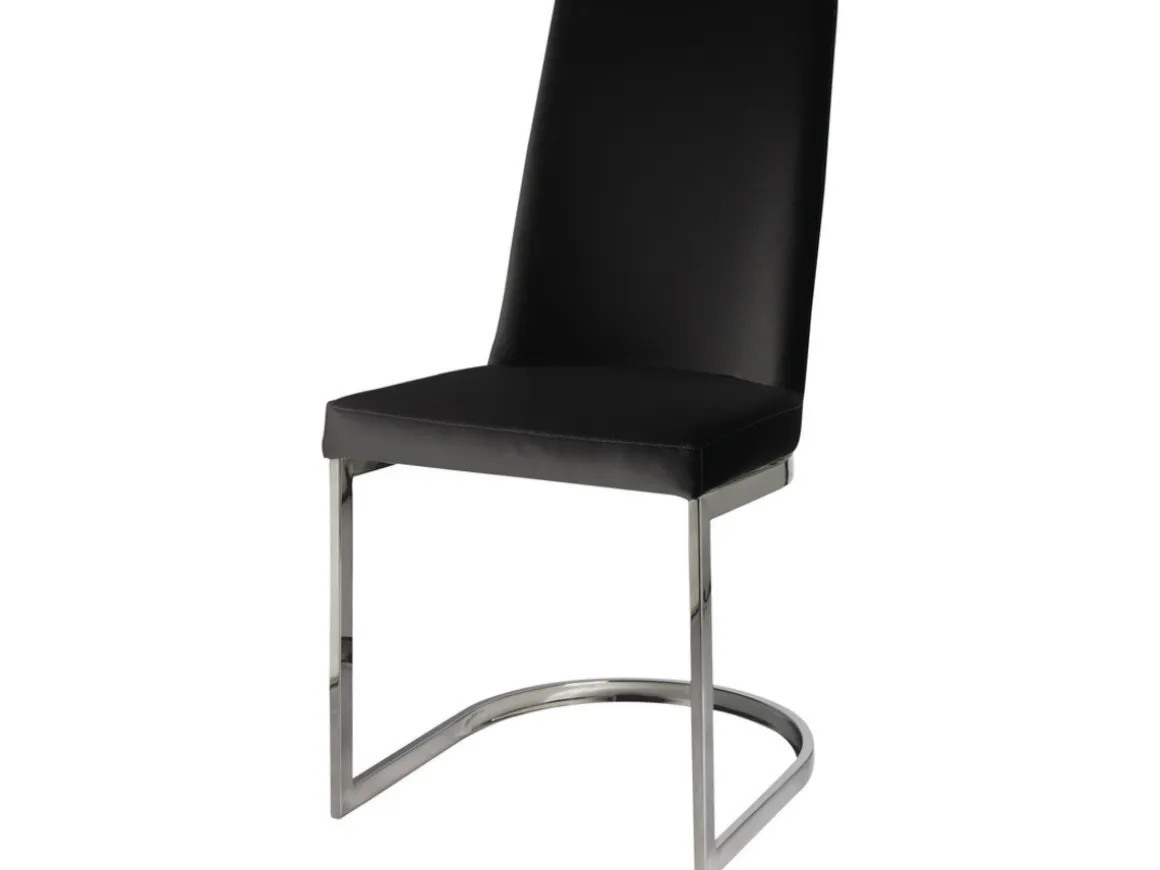Chaise " Round " - Noir - Lot de 2
