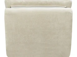 Chauffeuse en tissu texturé