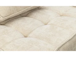 Chauffeuse en tissu texturé