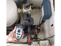 Coffret électrique de filtration pour local technique enterré - 1 projecteur 100 VA