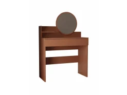 Coiffeuse avec miroir en bois