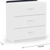 Commode pour enfant "Reverso" - Blanc mat