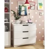 Commode pour enfants "Classic" - 80,5 x 80 x 41 cm - Blanc