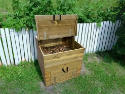 Composteur en bois 500L