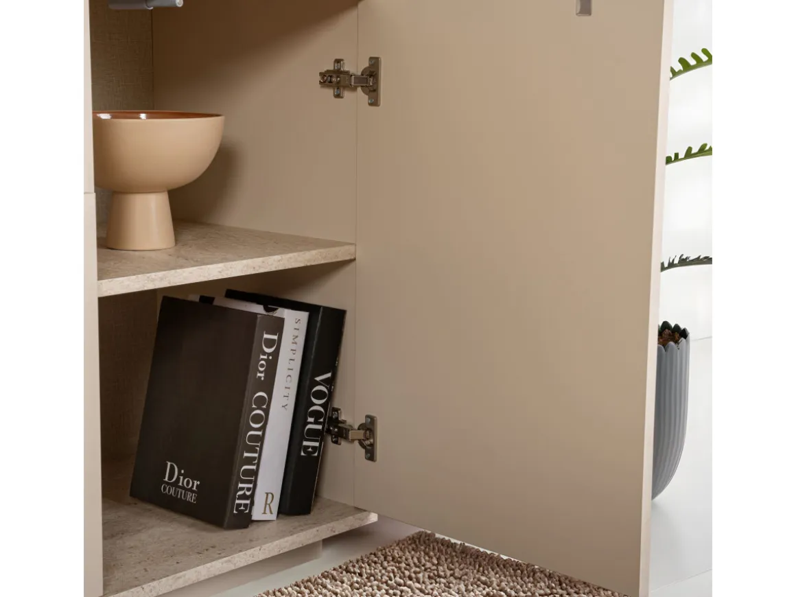 Console en bois "Arista" 180 x 44,5 x 75 cm - Vison