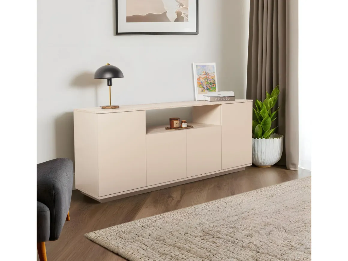 Console en bois "Arista" 180 x 44,5 x 75 cm - Vison