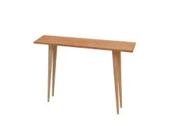 Console en bois "Desidero" - 100 x 30 x 74 cm - Marron