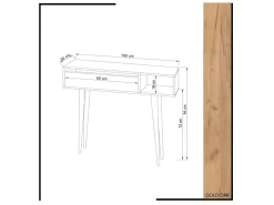 Console en bois 