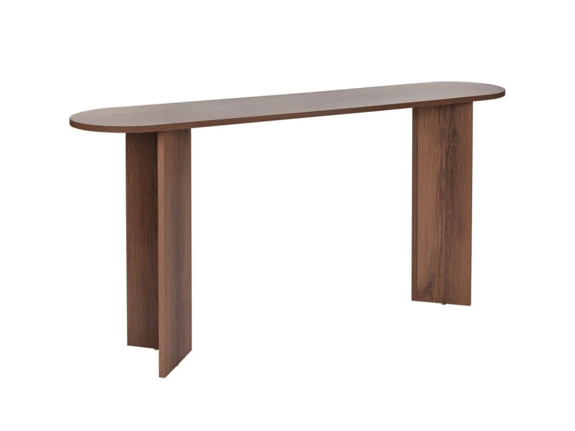 Console en bois "Sira" - 150 x 35 x 75 cm - Noyer