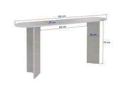 Console en bois