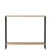 Console en bois "Verona" - 90 x 26 x 74 cm - Pin noir de l'Atlantique