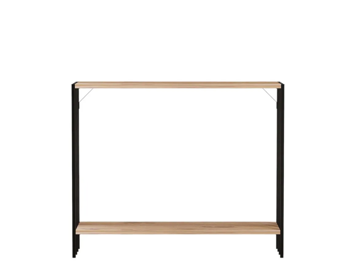 Console en bois "Verona" - 90 x 26 x 74 cm - Pin noir de l'Atlantique