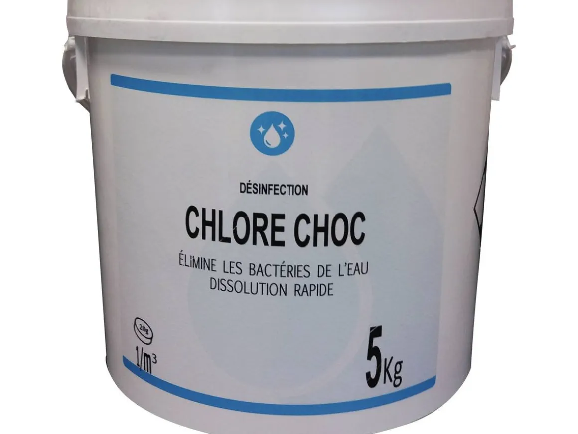 Désinfectant "Chlore choc pastilles" - 4 kg