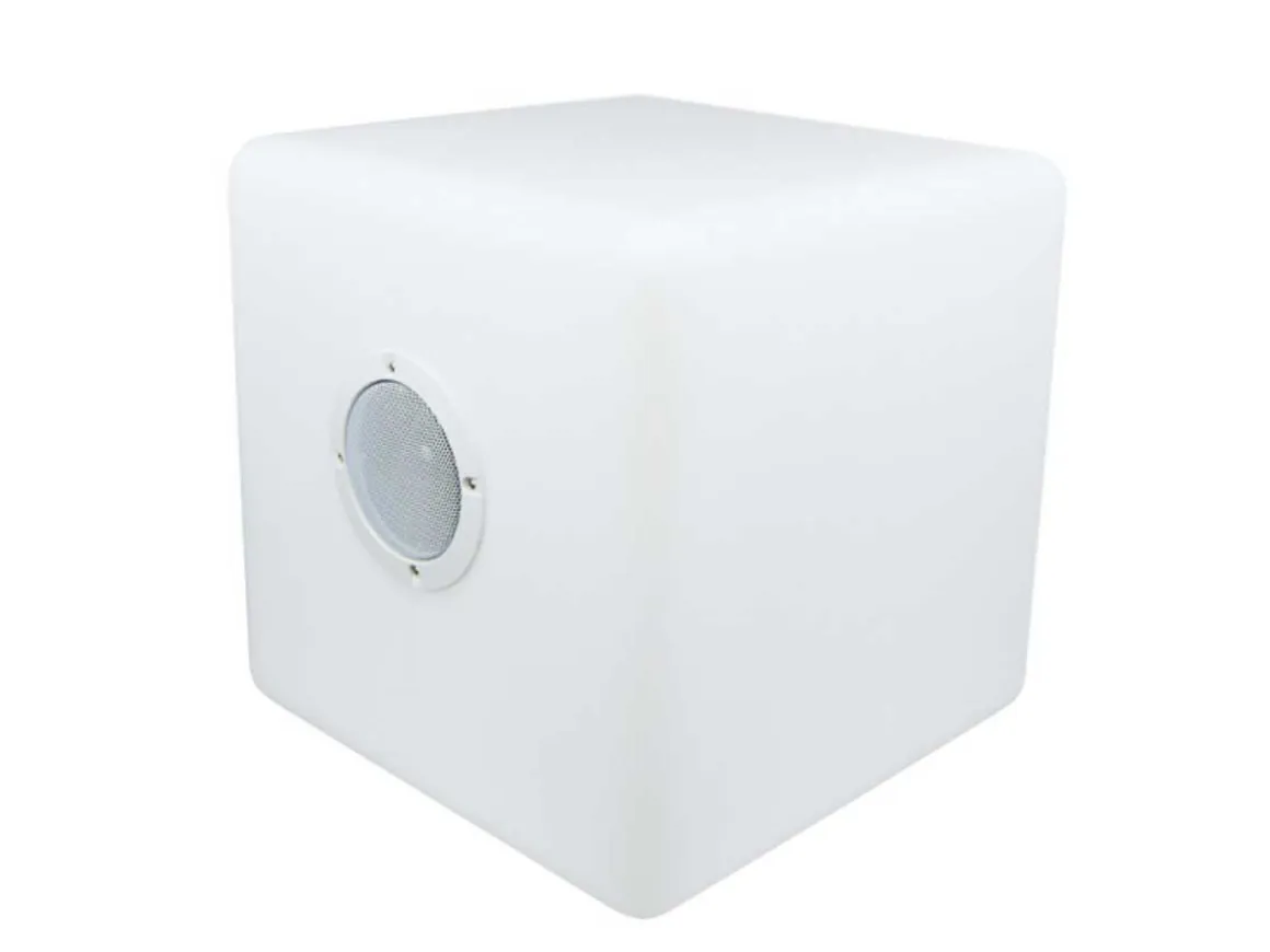 Eclairage LED sonore Bluetooth de jardin "Cuba 1" - 40 x 40 cm
