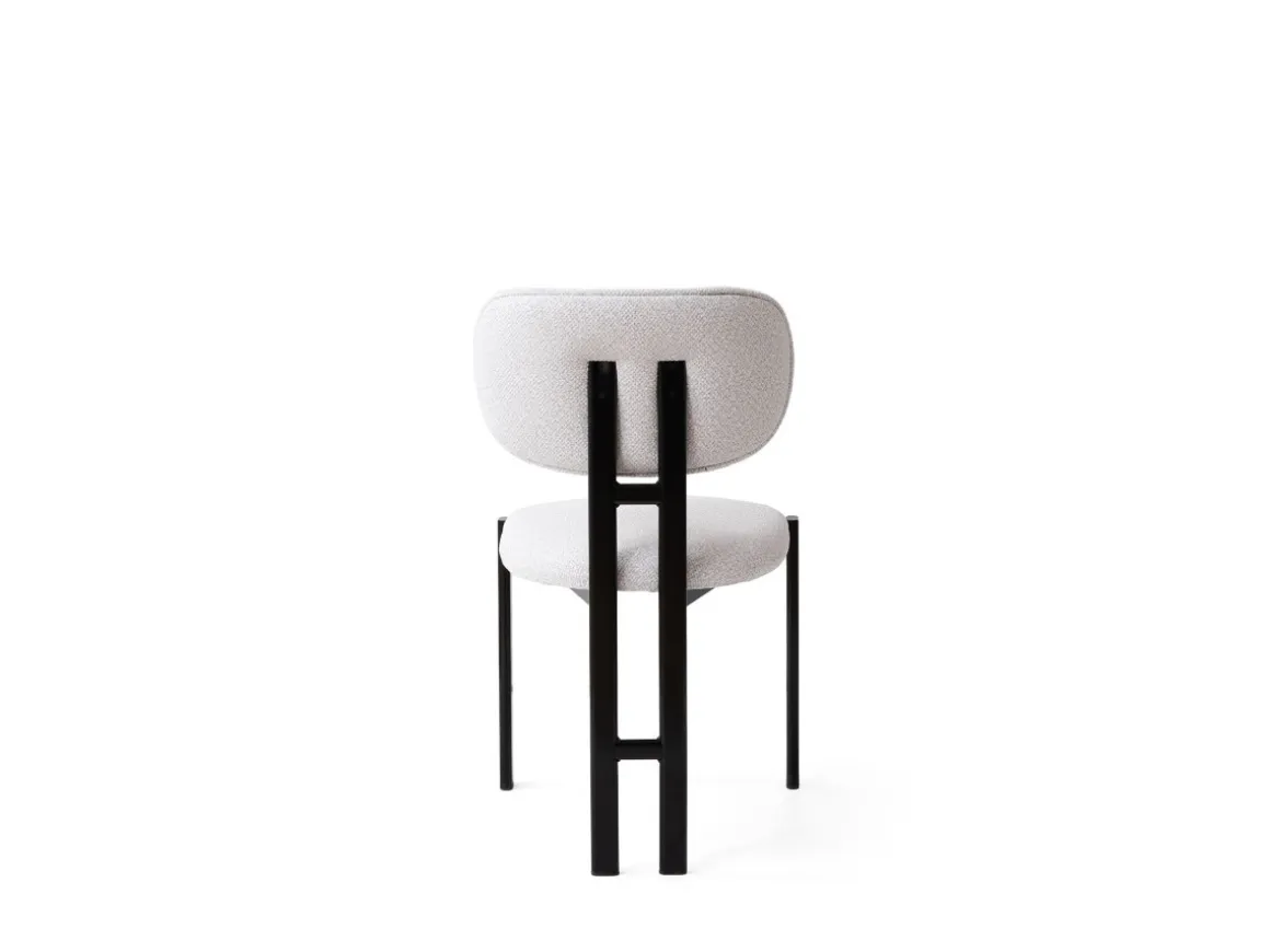 Ensemble de chaises (2 pièces) en métal "Muriz" - Blanc cassé
