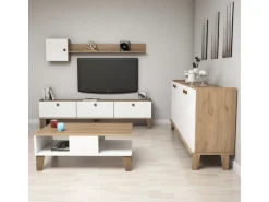 Ensemble de meubles de salon en bois