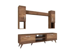Ensemble meuble TV en bois 