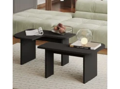 Ensemble Tables Basses en bois 