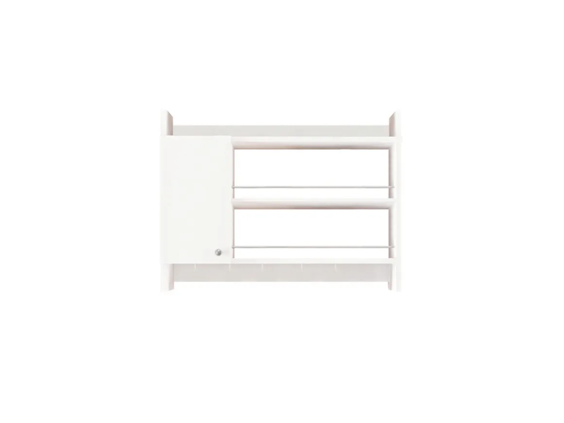 Etagère de cuisine en bois "Knerr" - 85 x 13 x 65 cm - Blanc