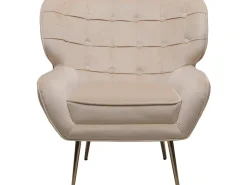 Fauteuil en velours 