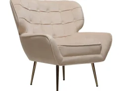 Fauteuil en velours 