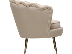 Fauteuil en velours 