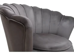 Fauteuil en velours 