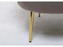 Fauteuil en velours 