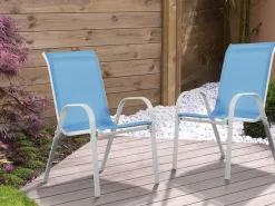 Fauteuil jardin Textilène 