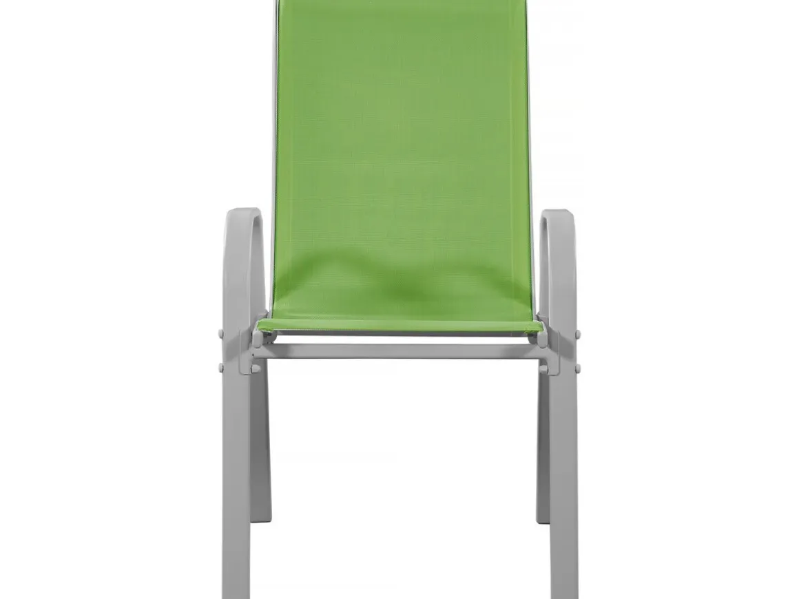 Fauteuil jardin Textilène "Cordoba" - Phoenix - Vert - Lot de 2