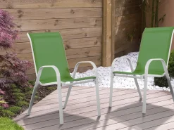 Fauteuil jardin Textilène