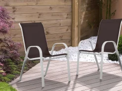 Fauteuil jardin Textilène