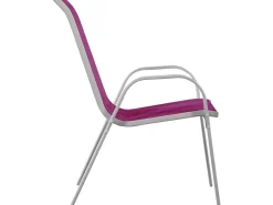 Fauteuil jardin Textilène