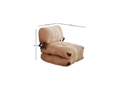 Fauteuil-lit en tissu 