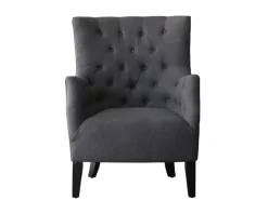 Fauteuil Scandinave Tissu