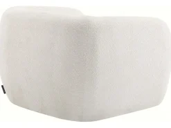 Fauteuil tissu bouclette