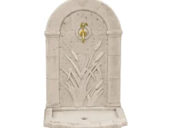 Fontaine "ROSEAU" - en pierre reconstituée - 62 x 42 x 93 cm