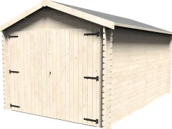 Garage bois "Gamache" - 14.24 m² - 2.98 x 4.78 x 2.56 m - 28 mm